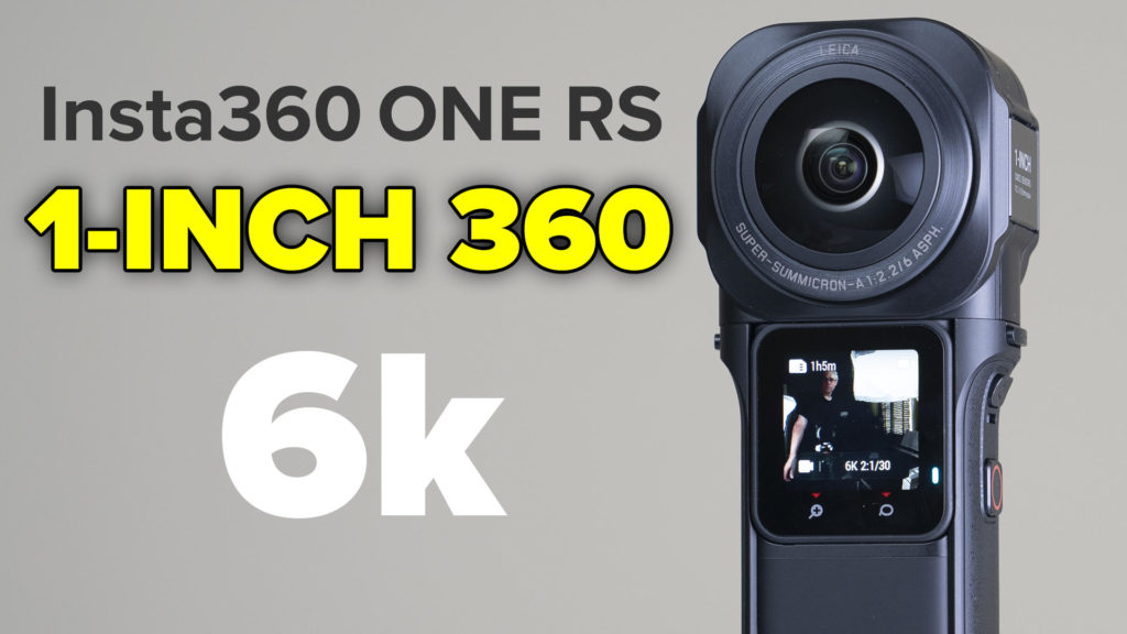 Insta 360 ONE RS 1-inch 360 6k camera